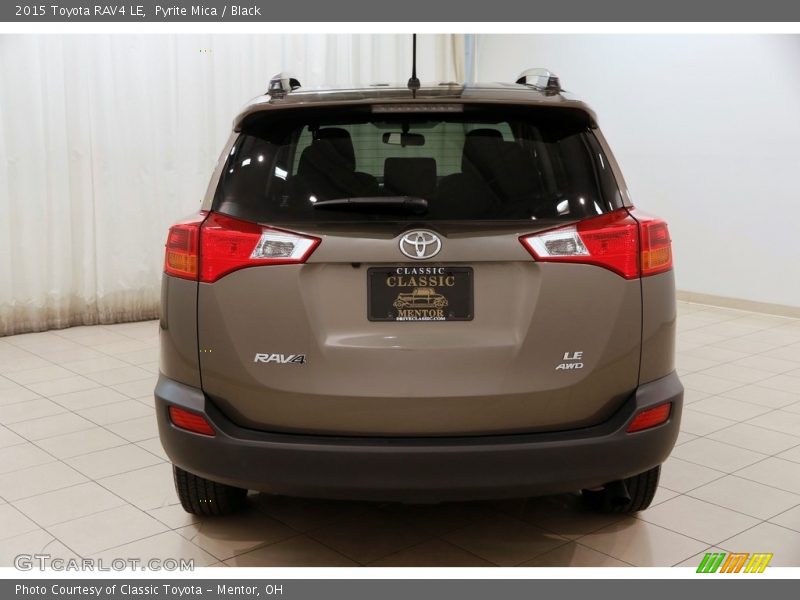 Pyrite Mica / Black 2015 Toyota RAV4 LE