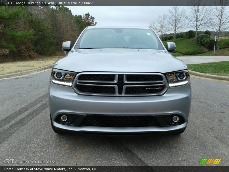 Billet Metallic / Black 2018 Dodge Durango GT AWD