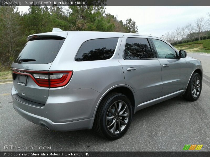 Billet Metallic / Black 2018 Dodge Durango GT AWD