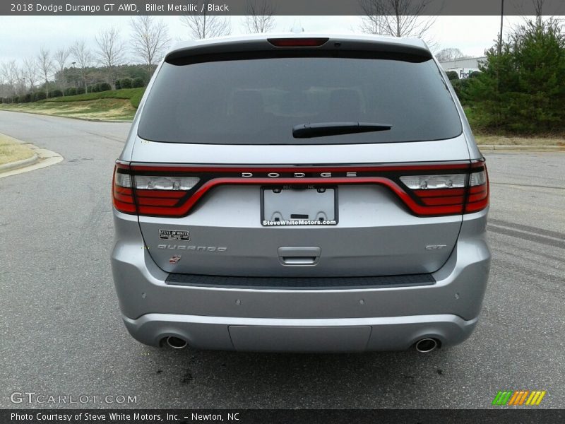 Billet Metallic / Black 2018 Dodge Durango GT AWD