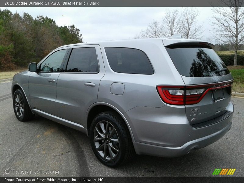 Billet Metallic / Black 2018 Dodge Durango GT AWD