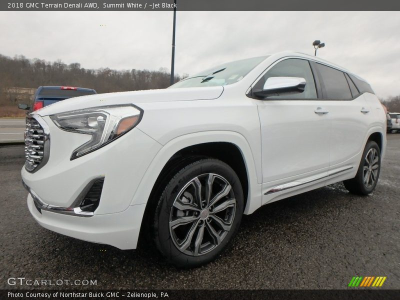 Summit White / ­Jet Black 2018 GMC Terrain Denali AWD