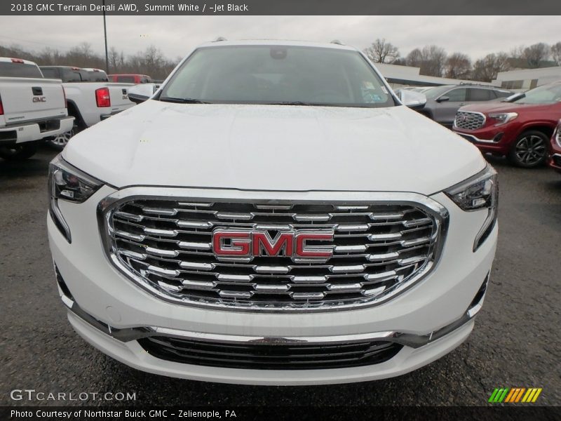 Summit White / ­Jet Black 2018 GMC Terrain Denali AWD