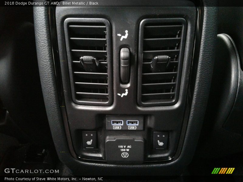 Billet Metallic / Black 2018 Dodge Durango GT AWD