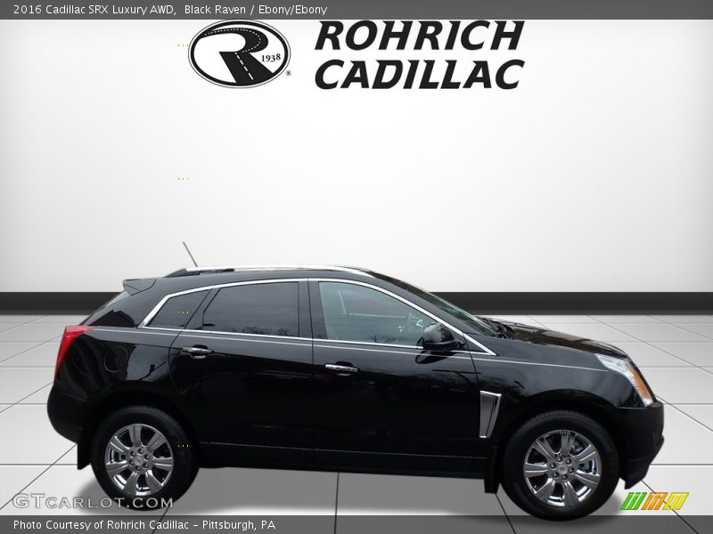 Black Raven / Ebony/Ebony 2016 Cadillac SRX Luxury AWD