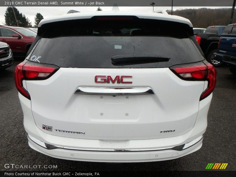 Summit White / ­Jet Black 2018 GMC Terrain Denali AWD