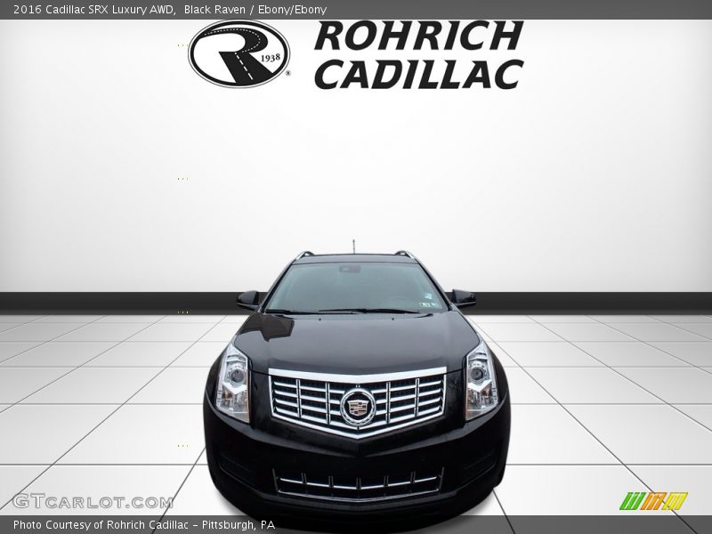 Black Raven / Ebony/Ebony 2016 Cadillac SRX Luxury AWD