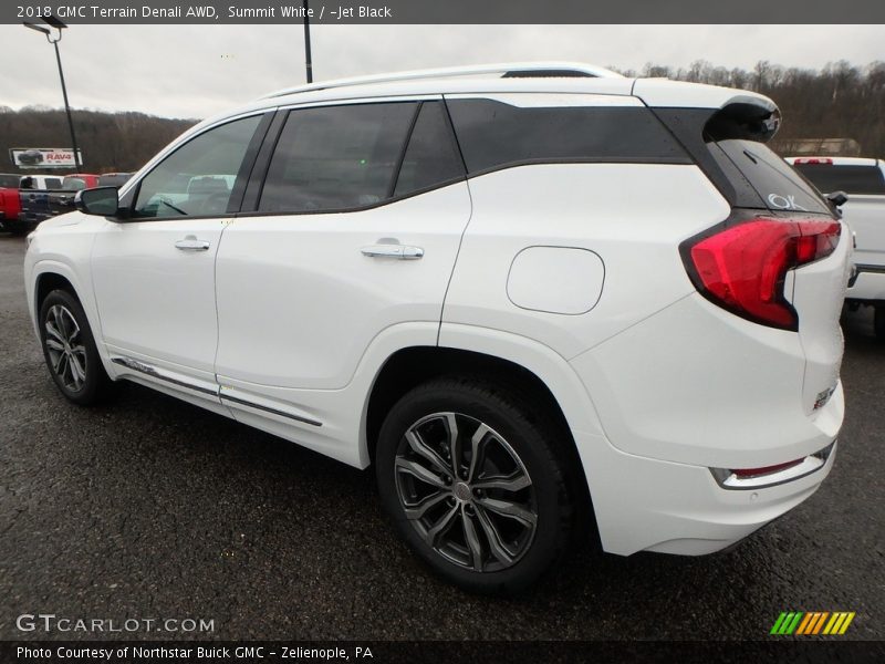 Summit White / ­Jet Black 2018 GMC Terrain Denali AWD