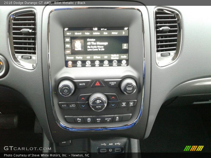 Billet Metallic / Black 2018 Dodge Durango GT AWD