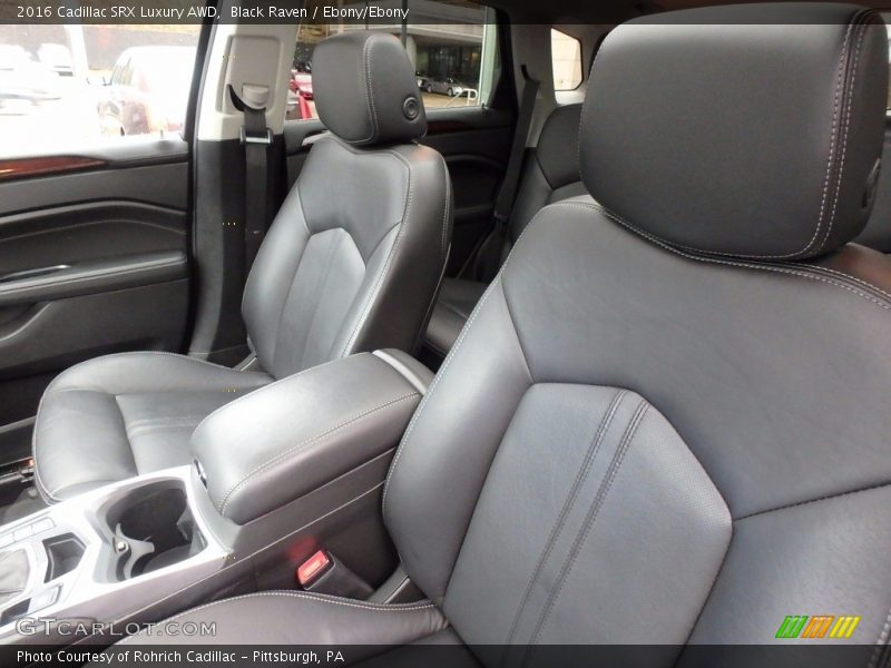 Black Raven / Ebony/Ebony 2016 Cadillac SRX Luxury AWD