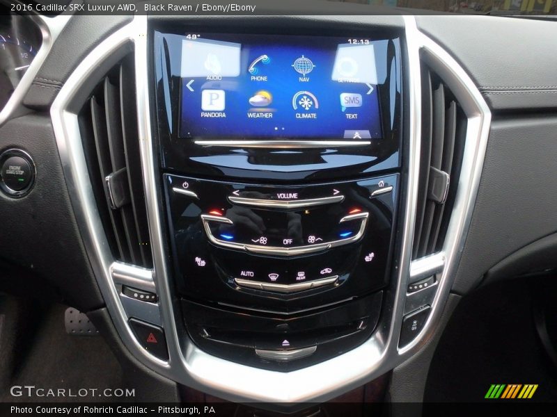 Black Raven / Ebony/Ebony 2016 Cadillac SRX Luxury AWD