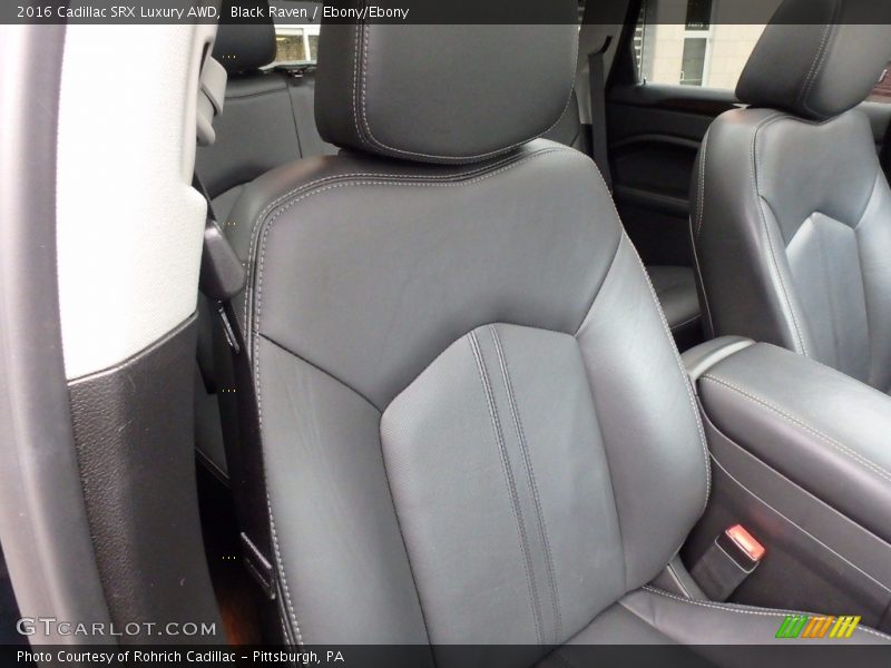 Black Raven / Ebony/Ebony 2016 Cadillac SRX Luxury AWD