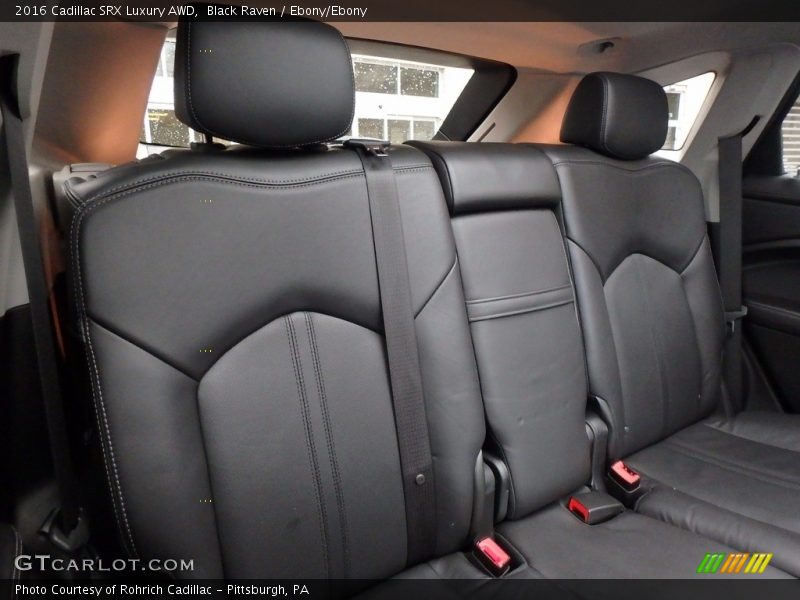 Black Raven / Ebony/Ebony 2016 Cadillac SRX Luxury AWD