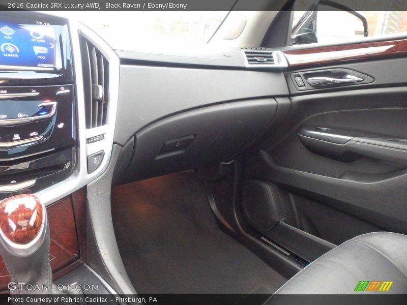 Black Raven / Ebony/Ebony 2016 Cadillac SRX Luxury AWD