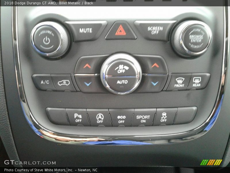 Billet Metallic / Black 2018 Dodge Durango GT AWD