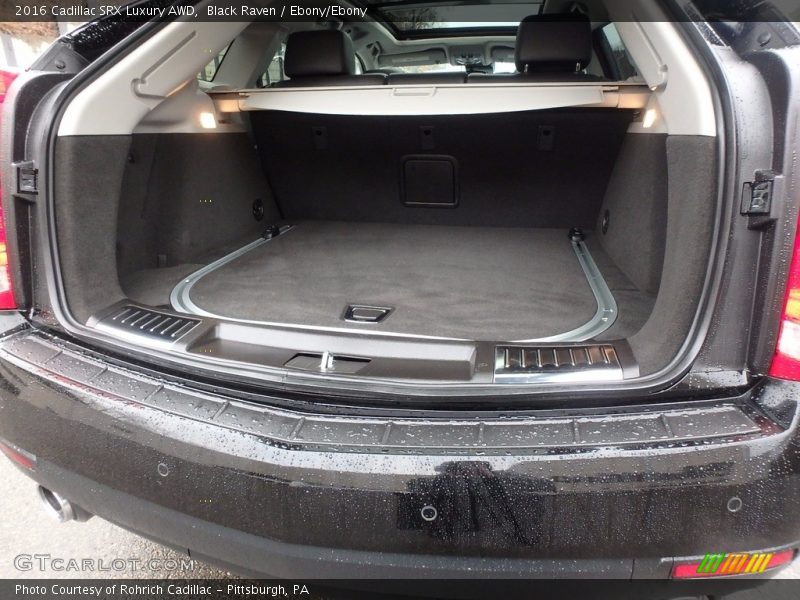 Black Raven / Ebony/Ebony 2016 Cadillac SRX Luxury AWD