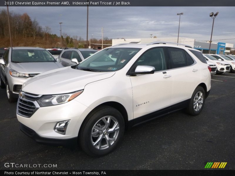Iridescent Pearl Tricoat / Jet Black 2018 Chevrolet Equinox Premier AWD