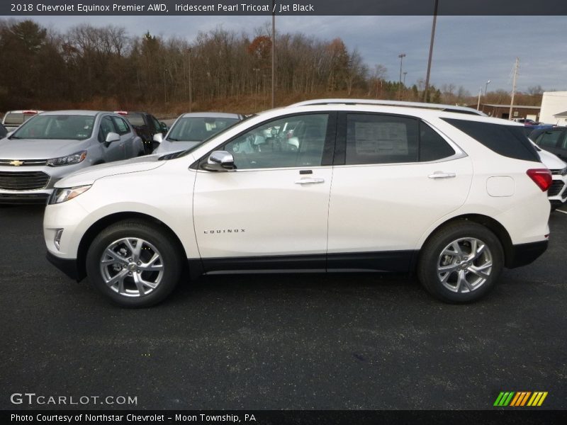 Iridescent Pearl Tricoat / Jet Black 2018 Chevrolet Equinox Premier AWD