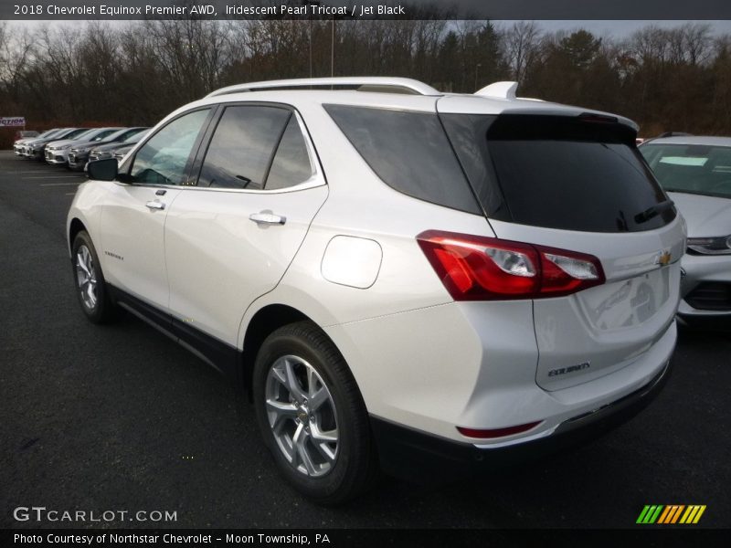Iridescent Pearl Tricoat / Jet Black 2018 Chevrolet Equinox Premier AWD