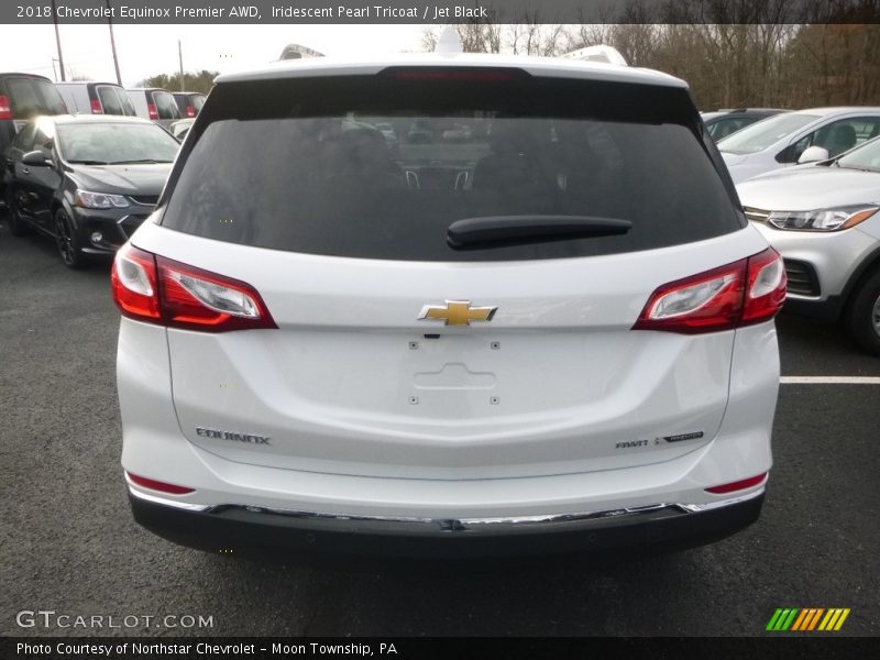 Iridescent Pearl Tricoat / Jet Black 2018 Chevrolet Equinox Premier AWD