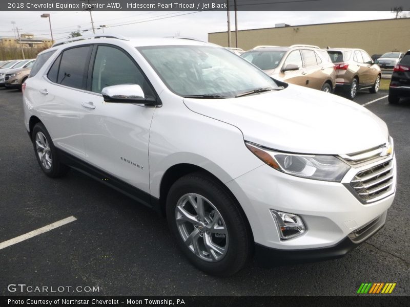 Iridescent Pearl Tricoat / Jet Black 2018 Chevrolet Equinox Premier AWD