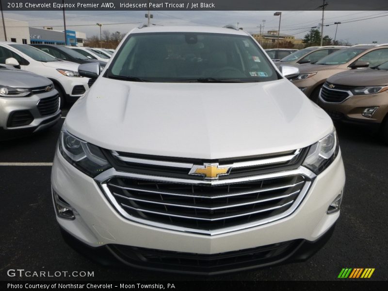 Iridescent Pearl Tricoat / Jet Black 2018 Chevrolet Equinox Premier AWD