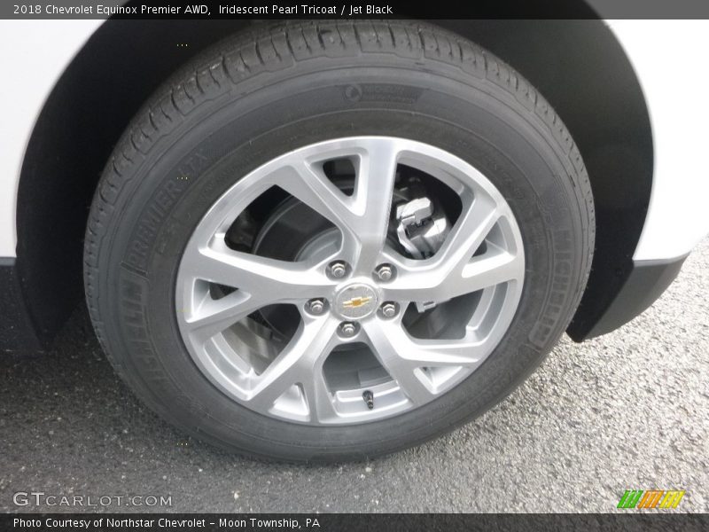 Iridescent Pearl Tricoat / Jet Black 2018 Chevrolet Equinox Premier AWD