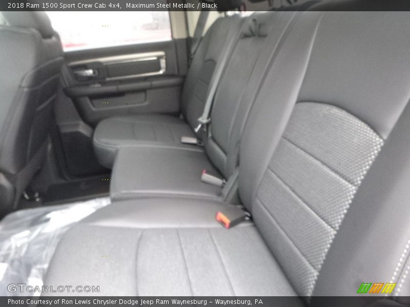 Maximum Steel Metallic / Black 2018 Ram 1500 Sport Crew Cab 4x4
