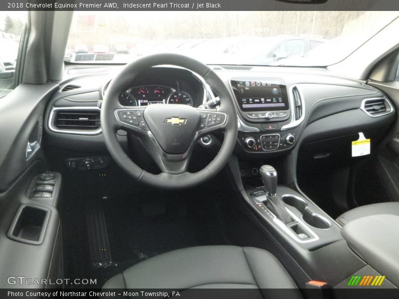 Iridescent Pearl Tricoat / Jet Black 2018 Chevrolet Equinox Premier AWD