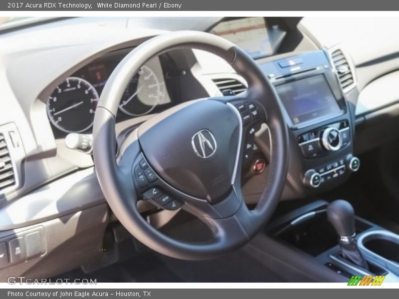 White Diamond Pearl / Ebony 2017 Acura RDX Technology