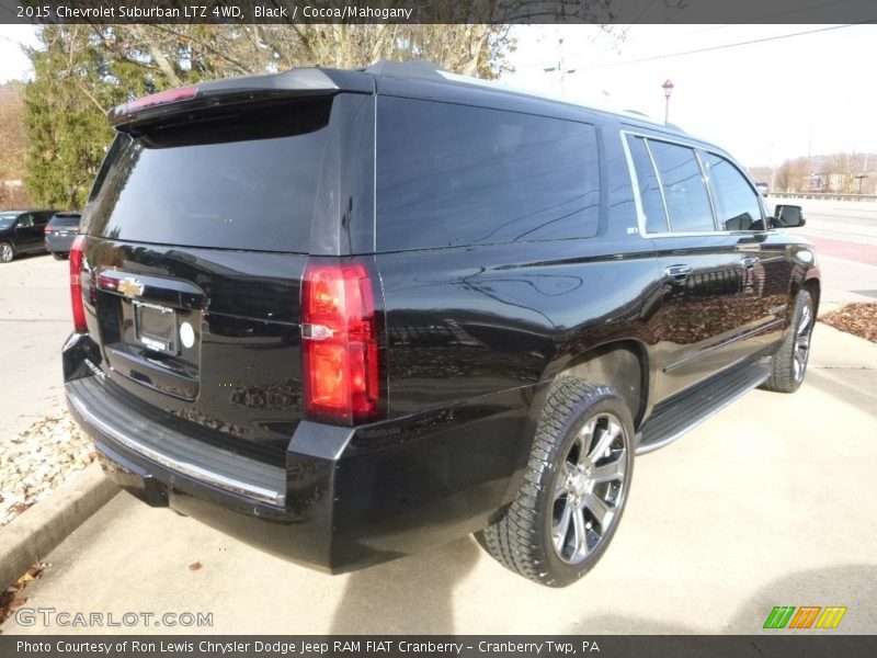 Black / Cocoa/Mahogany 2015 Chevrolet Suburban LTZ 4WD