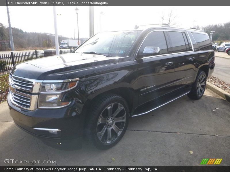 Black / Cocoa/Mahogany 2015 Chevrolet Suburban LTZ 4WD