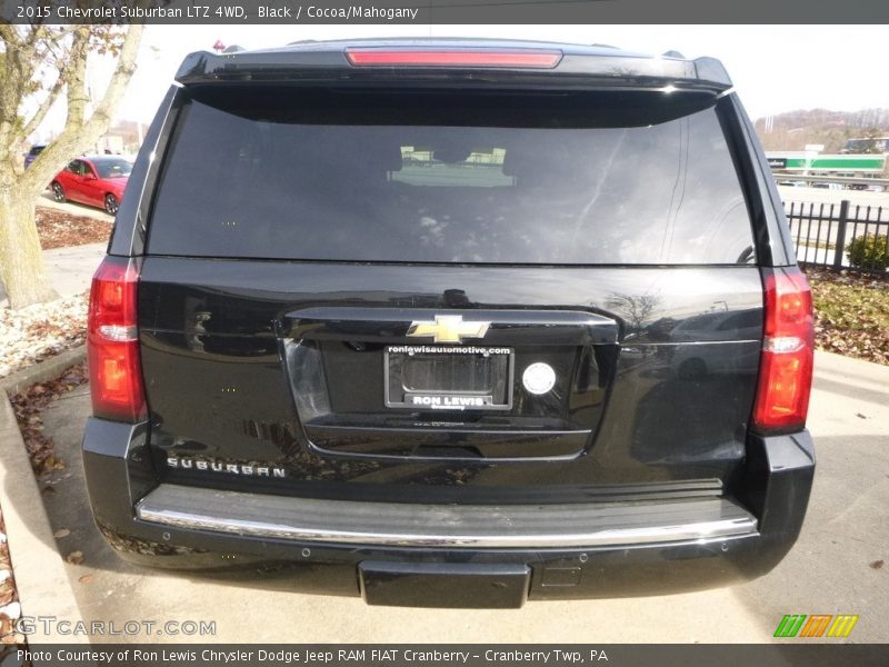 Black / Cocoa/Mahogany 2015 Chevrolet Suburban LTZ 4WD