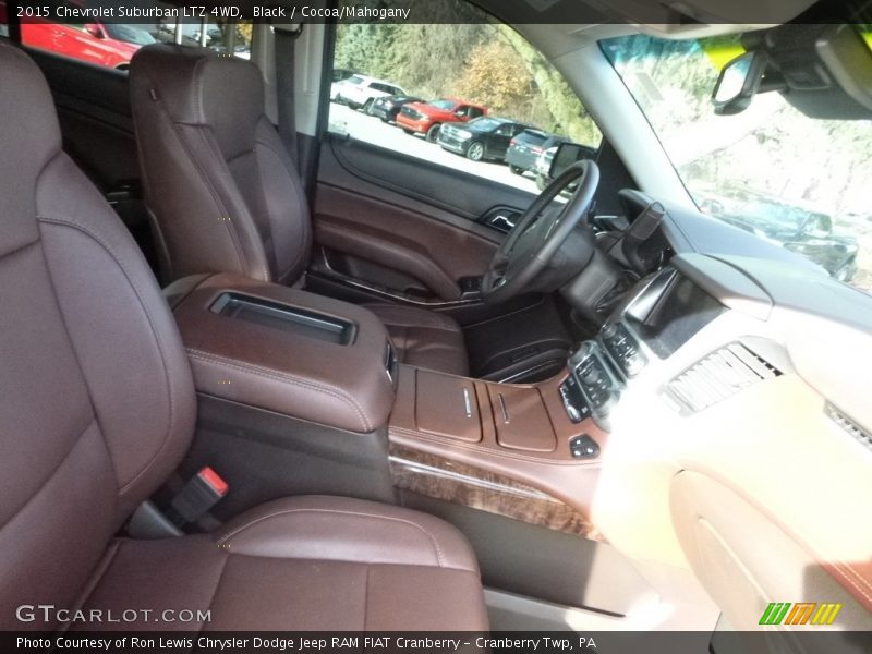 Black / Cocoa/Mahogany 2015 Chevrolet Suburban LTZ 4WD