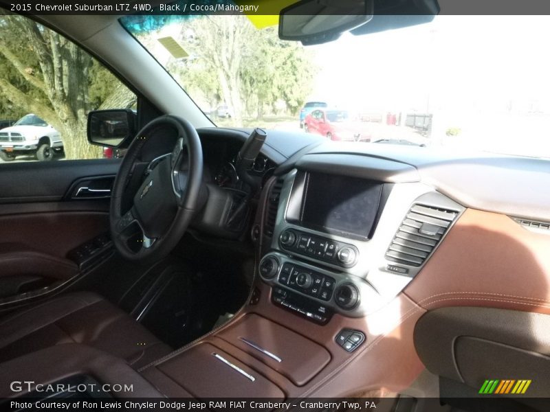 Black / Cocoa/Mahogany 2015 Chevrolet Suburban LTZ 4WD