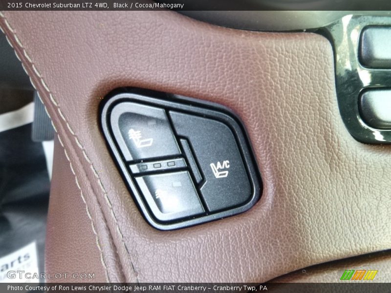 Black / Cocoa/Mahogany 2015 Chevrolet Suburban LTZ 4WD