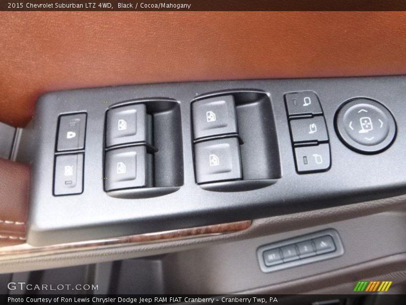 Black / Cocoa/Mahogany 2015 Chevrolet Suburban LTZ 4WD