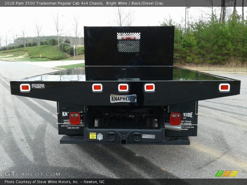Bright White / Black/Diesel Gray 2018 Ram 3500 Tradesman Regular Cab 4x4 Chassis