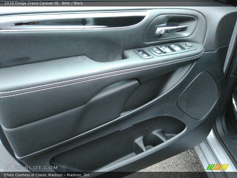 Billet / Black 2018 Dodge Grand Caravan SE