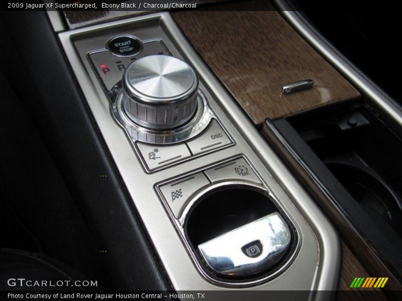 Ebony Black / Charcoal/Charcoal 2009 Jaguar XF Supercharged
