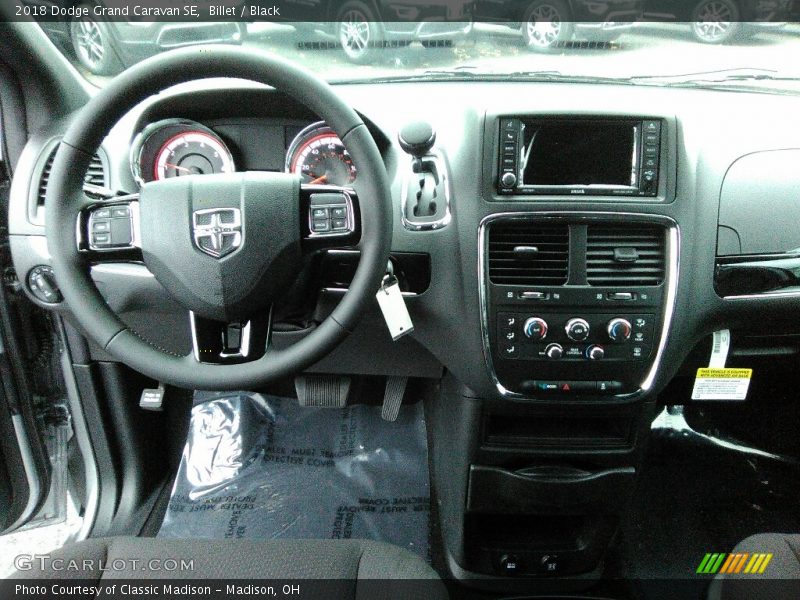 Billet / Black 2018 Dodge Grand Caravan SE