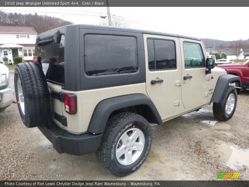 Gobi / Black 2018 Jeep Wrangler Unlimited Sport 4x4