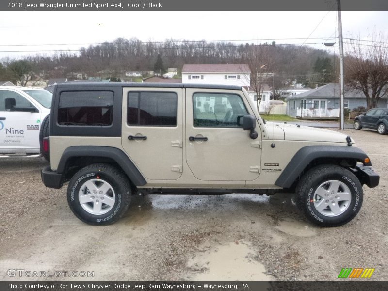 Gobi / Black 2018 Jeep Wrangler Unlimited Sport 4x4