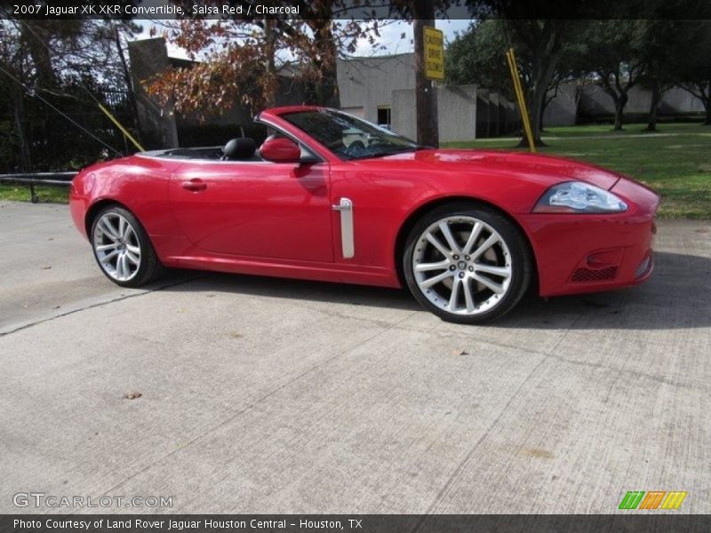  2007 XK XKR Convertible Salsa Red