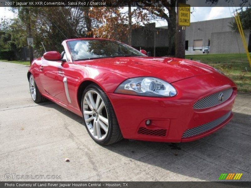  2007 XK XKR Convertible Salsa Red