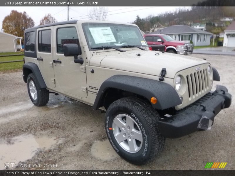 Gobi / Black 2018 Jeep Wrangler Unlimited Sport 4x4