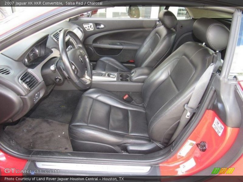  2007 XK XKR Convertible Charcoal Interior