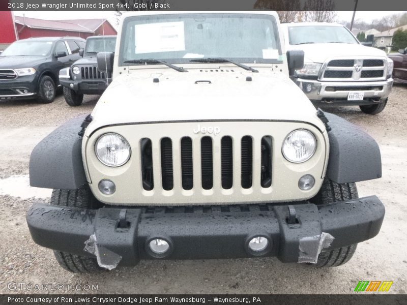 Gobi / Black 2018 Jeep Wrangler Unlimited Sport 4x4