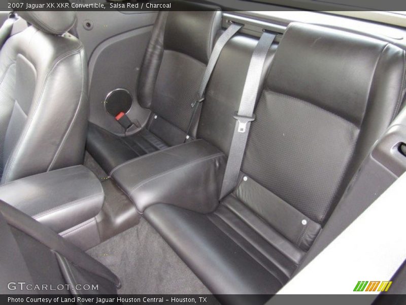 Rear Seat of 2007 XK XKR Convertible