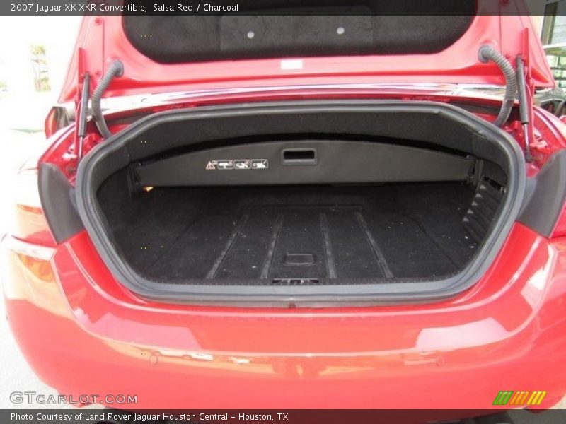  2007 XK XKR Convertible Trunk